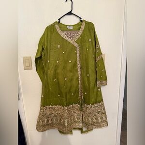 Green Pakistani (3 Pieces)